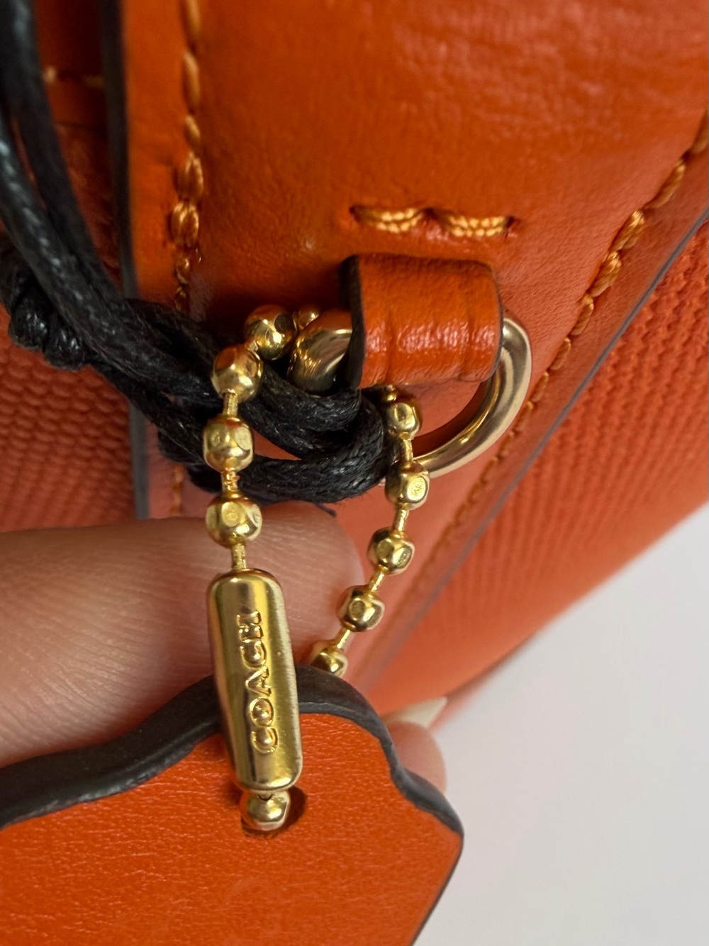 COACH 2024 Halloween Pumpkin Trick or Treat Bucket Bag Gold Glitter NWT CW533 - Picture 7 of 12